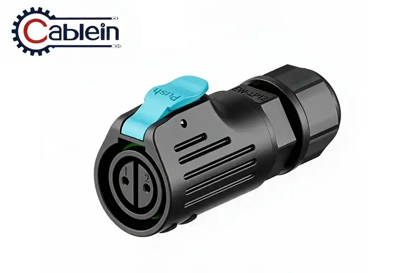 LP12 2-Pin Plastic Waterproof Mini Connector
